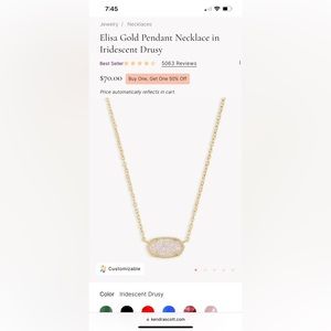 Kendra Scott Necklace